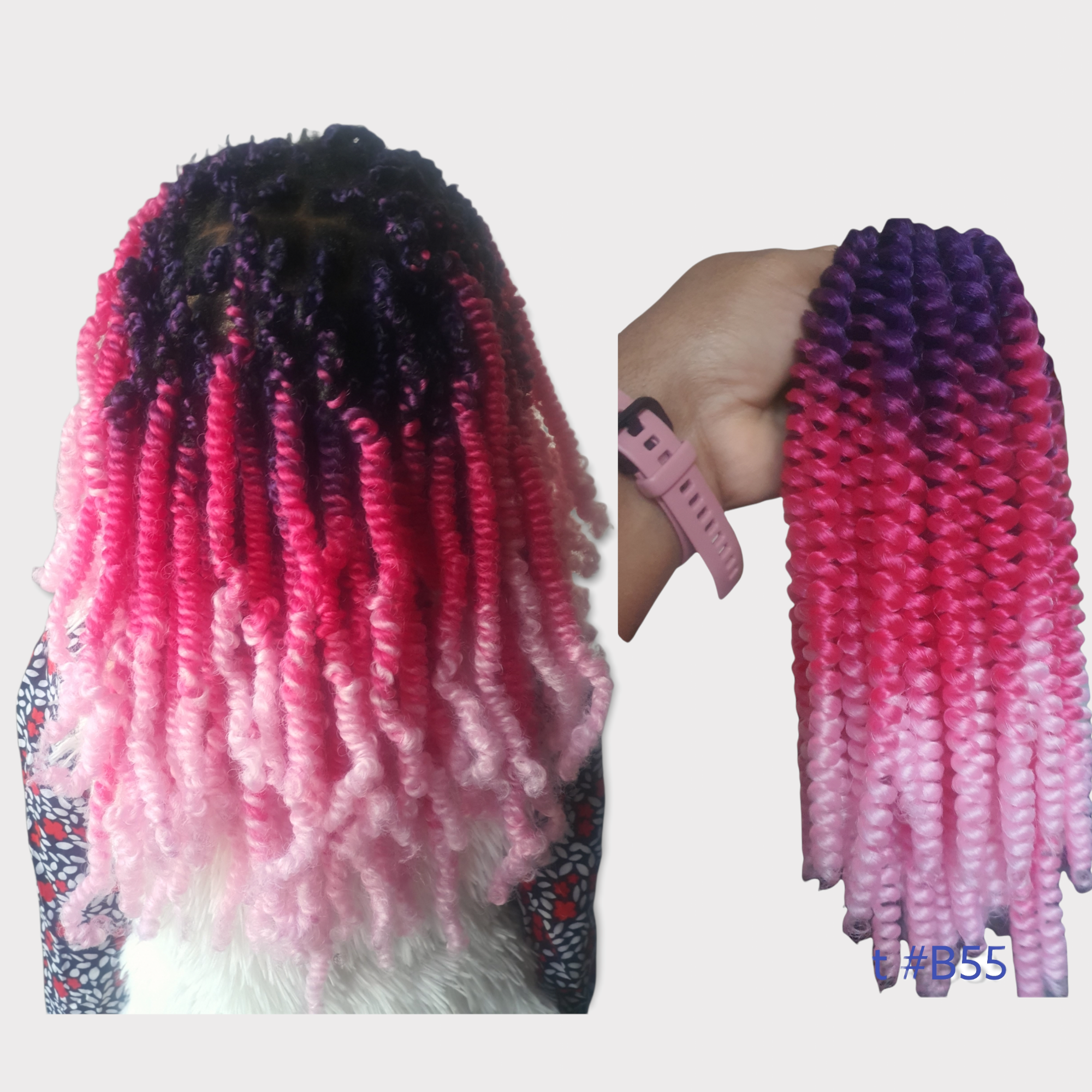 Spring twists 8pouces